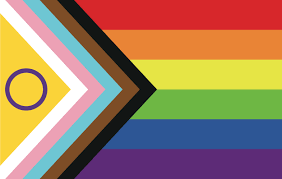 LGTBQI+ rainbow flag